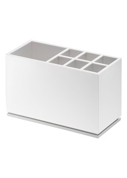 Yamazaki Pojemnik "Mist" w kolorze białym na szczoteczki do zębów - 11 x 7 x 5 cm ze sklepu Limango Polska w kategorii Dozowniki do mydła - zdjęcie 189047791