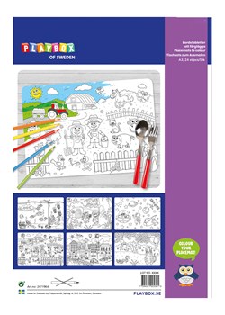 Playbox Podkładki DIY (24 szt.) - 3+ ze sklepu Limango Polska w kategorii Zabawki - zdjęcie 189048124