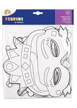 Playbox Tekturowe maski (12 szt.) "Princess" - 3+ ze sklepu Limango Polska w kategorii Akcesoria biurowe - zdjęcie 189048130