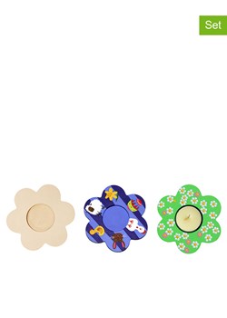 SUNNYSUE Świeczniki (3 szt.) na podgrzewacze ze sklepu Limango Polska w kategorii Zabawki - zdjęcie 189048223