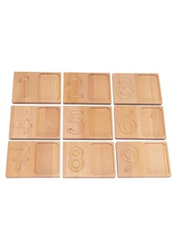 SUNNYSUE 9-częściowy zestaw edukacyjny "Number fields for tracing and laying" - 3+ ze sklepu Limango Polska w kategorii Zabawki - zdjęcie 189048401