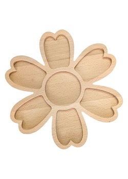 SUNNYSUE Drewniana miska "Flower" w kolorze beżowym - 3+ ze sklepu Limango Polska w kategorii Zabawki - zdjęcie 189048412