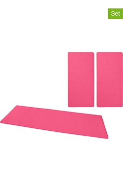 Hanse Home 3-częściowy zestaw chodników "Fancy" w kolorze różowym ze sklepu Limango Polska w kategorii Dywany - zdjęcie 189049050