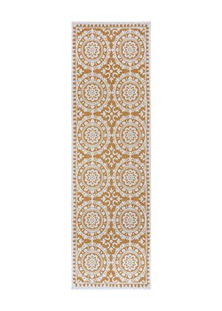 NORTHRUGS Dywan zewnętrzny "Jardin" w kolorze musztardowo-kremowym ze sklepu Limango Polska w kategorii Dywany - zdjęcie 189049430