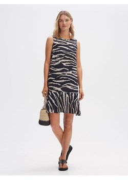 OPUS Sukienka w kolorze czarno-kremowym ze sklepu Limango Polska w kategorii Sukienki - zdjęcie 189050383