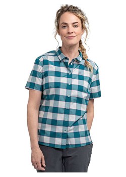 Schöffel Koszula funkcyjna "Buchstein" w kolorze turkusowym ze sklepu Limango Polska w kategorii Bluzki damskie - zdjęcie 189055501