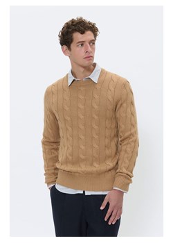 Matinique Sweter w kolorze jasnobrązowym ze sklepu Limango Polska w kategorii Swetry męskie - zdjęcie 189055782