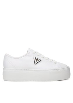 Guess Trampki FLJJZ3 FAB12 Biały ze sklepu MODIVO w kategorii Trampki damskie - zdjęcie 189056101