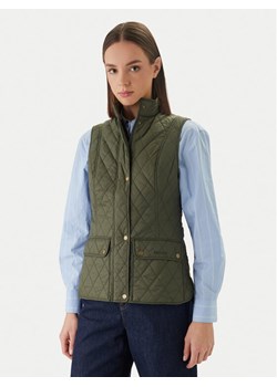 Barbour Bezrękawnik Otteburn LGI0003OL52 Zielony Regular Fit ze sklepu MODIVO w kategorii Kamizelki damskie - zdjęcie 189056143