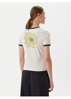 Element T-Shirt ELJZT00138 Beżowy ze sklepu MODIVO w kategorii Bluzki damskie - zdjęcie 189056201