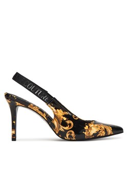 Versace Jeans Couture Szpilki 80VA3S52 ZS366 G89 Czarny ze sklepu MODIVO w kategorii Czółenka - zdjęcie 189056220