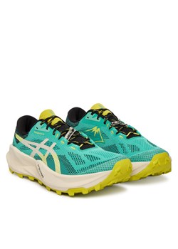 Asics Buty do biegania Trabuco 14 1011C166 Zielony ze sklepu MODIVO w kategorii Buty sportowe męskie - zdjęcie 189056254