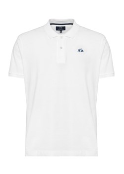 La Martina Polo BPMP01 PK031 Biały Regular Fit ze sklepu MODIVO w kategorii T-shirty męskie - zdjęcie 189056263