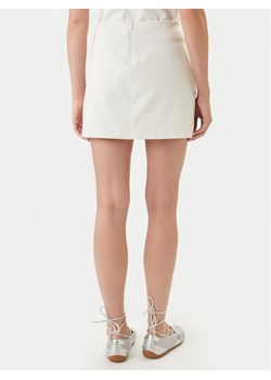 Calvin Klein Jeans Spódnica mini LV047F251G Beżowy Slim Fit ze sklepu MODIVO w kategorii Spódnice - zdjęcie 189056304