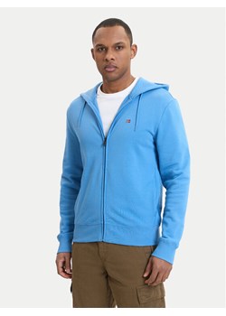 Napapijri Bluza Balis NP0A4HHV Niebieski Regular Fit ze sklepu MODIVO w kategorii Bluzy męskie - zdjęcie 189056341