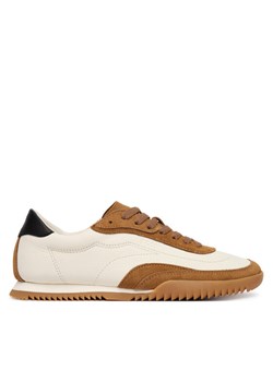 BOSS Sneakersy Carlynn 50552462 Beżowy ze sklepu MODIVO w kategorii Buty sportowe damskie - zdjęcie 189056374