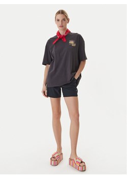 Roxy T-Shirt Hangloose Poster ERJZT06090 Biały Loose Fit ze sklepu MODIVO w kategorii Bluzki damskie - zdjęcie 189056402