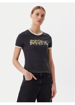 Element T-Shirt ELJZT00138 Czarny ze sklepu MODIVO w kategorii Bluzki damskie - zdjęcie 189056514