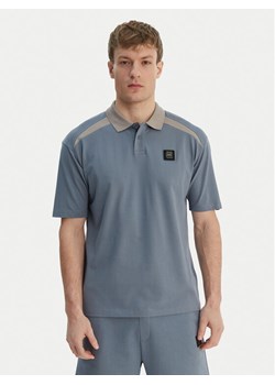 HUGO Polo Dunios_RB 50559650 Niebieski Regular Fit ze sklepu MODIVO w kategorii T-shirty męskie - zdjęcie 189056534
