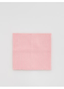 Reserved - Gładki komin z wiskozą - pastelowy róż ze sklepu Reserved w kategorii Szaliki dziecięce - zdjęcie 189058590