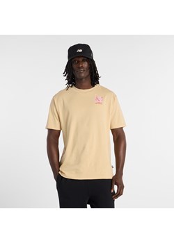 Koszulka męska New Balance MT61H51DABC – żółta ze sklepu New Balance Poland w kategorii T-shirty męskie - zdjęcie 189059100
