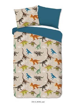 Good Morning Komplet pościeli "Ross" w kolorze beżowo-niebieskim ze sklepu Limango Polska w kategorii Pościel dziecięca - zdjęcie 189059790