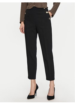 LOLA CASADEMUNT Spodnie materiałowe MF2414007 Czarny Straight Fit ze sklepu MODIVO w kategorii Spodnie damskie - zdjęcie 189060481