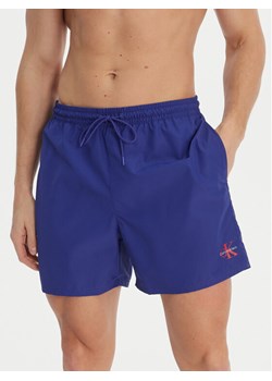 Calvin Klein Swimwear Szorty kąpielowe LV00N61045 Fioletowy ze sklepu MODIVO w kategorii Kąpielówki - zdjęcie 189060510