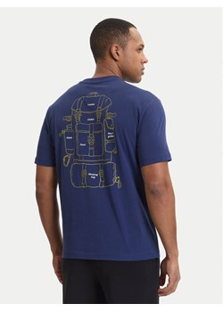 Napapijri T-Shirt S-Flint NP0A4FZZ Granatowy Regular Fit ze sklepu MODIVO w kategorii T-shirty męskie - zdjęcie 189060521