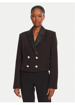 LOLA CASADEMUNT Marynarka MF2502003 Czarny Regular Fit ze sklepu MODIVO w kategorii Marynarki damskie - zdjęcie 189060621