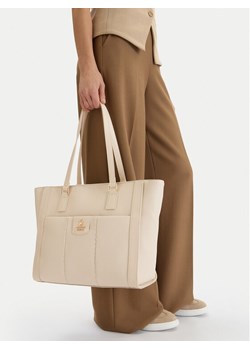 Beverly Hills Polo Club Torebka CEO-BHPC-C-021-09 Écru ze sklepu MODIVO w kategorii Torby Shopper bag - zdjęcie 189060624