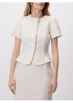 Reserved - Koszula z bufkami - złamana biel ze sklepu Reserved w kategorii Bluzki damskie - zdjęcie 189062361