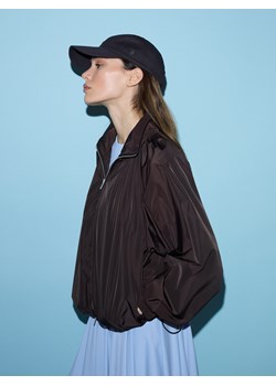 Reserved - Kurtka ze stójką - brązowy ze sklepu Reserved w kategorii Kurtki damskie - zdjęcie 189062424