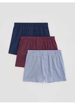 Reserved - 3 pack bokserek Loose - niebieski ze sklepu Reserved w kategorii Majtki męskie - zdjęcie 189062462
