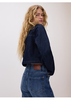 Reserved - Jeansy mom fit - granatowy ze sklepu Reserved w kategorii Jeansy damskie - zdjęcie 189062593