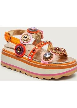 Kurt Geiger Skórzane sandały OCTAVIA ze sklepu Gomez Fashion Store w kategorii Sandały damskie - zdjęcie 189064082