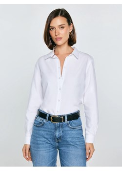 Koszula damska klasyczna biała Hansai 101 ze sklepu Big Star w kategorii Koszule damskie - zdjęcie 189064440