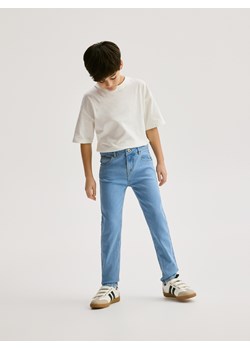 Reserved - Jeansy slim - niebieski ze sklepu Reserved w kategorii Spodnie chłopięce - zdjęcie 189064611