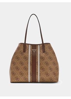 Guess Torebka 181360 Brązowy ze sklepu MODIVO w kategorii Torby Shopper bag - zdjęcie 189066220