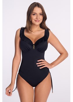 Ava SKJ-71 strój kąpielowy jednoczęściowy na fiszbinach black ze sklepu kontri.pl w kategorii Stroje kąpielowe - zdjęcie 189067483