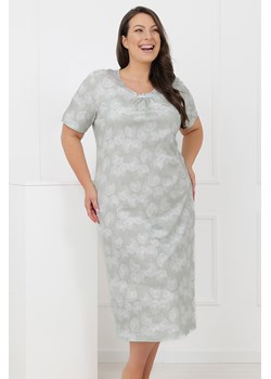 Italian Fashion Eleni koszula nocna krótki rękaw druk/miętowy ze sklepu kontri.pl w kategorii Koszule nocne - zdjęcie 189067523