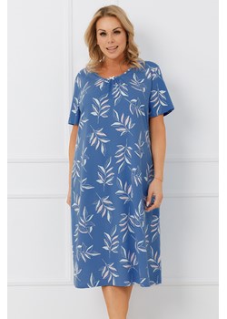Italian Fashion Perina koszula nocna krótki rękaw druk/niebieski ze sklepu kontri.pl w kategorii Koszule nocne - zdjęcie 189067562