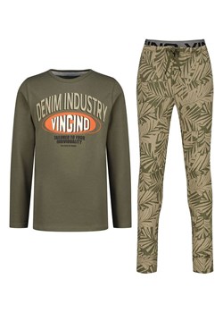 Vingino Piżama w kolorze khaki ze sklepu Limango Polska w kategorii Piżamy dziecięce - zdjęcie 189069872