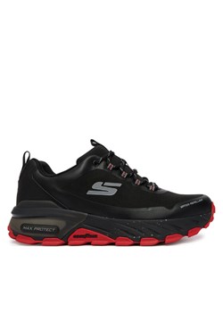 Skechers Trekkingi MAX PROTECT PROMOTE 237669/BKRD Czarny ze sklepu MODIVO w kategorii Buty trekkingowe męskie - zdjęcie 189070071