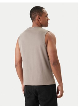 HUGO Tank top Darrio 50557629 Beżowy Regular Fit ze sklepu MODIVO w kategorii T-shirty męskie - zdjęcie 189070104