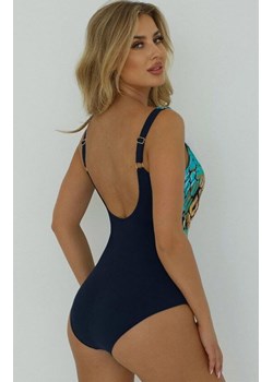 Jednoczęściowy strój kąpielowy Self S 1069 V2DE12 Denpasar 12, Kolor granatowy-wzór, Rozmiar L, Self ze sklepu Primodo w kategorii Stroje kąpielowe - zdjęcie 189070533
