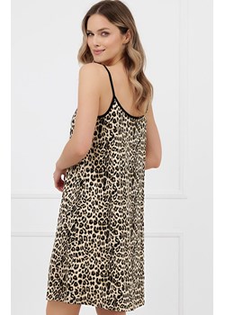 Damska koszula nocna na wąskich ramiączkach Kenia, Kolor panterka, Rozmiar S, Italian Fashion ze sklepu Intymna w kategorii Koszule nocne - zdjęcie 189070890