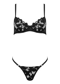 2-częściowy komplet bielizny damskiej koronkowej TP103, Kolor czarny, Rozmiar S/M, KOTEK ze sklepu Intymna w kategorii Komplety bielizny damskiej - zdjęcie 189070934