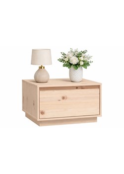 Stolik kawowy z litego drewna naturalny G3-W41 ze sklepu Edinos.pl w kategorii Stoliki kawowe - zdjęcie 189071011