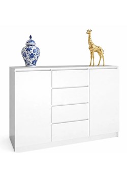 Biała Skandynawska Komoda M9-T97 ze sklepu Edinos.pl w kategorii Komody - zdjęcie 189071013